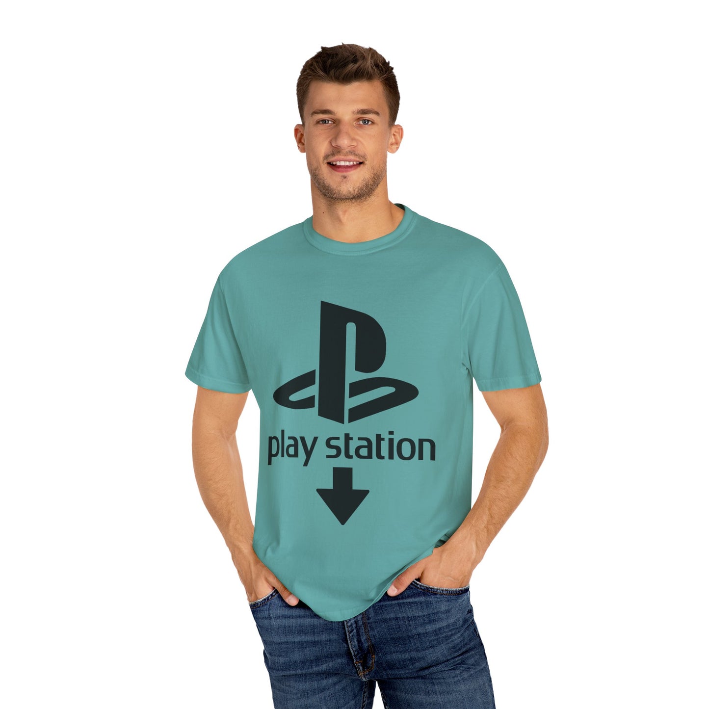 Funny - PlayStation - down arrow -