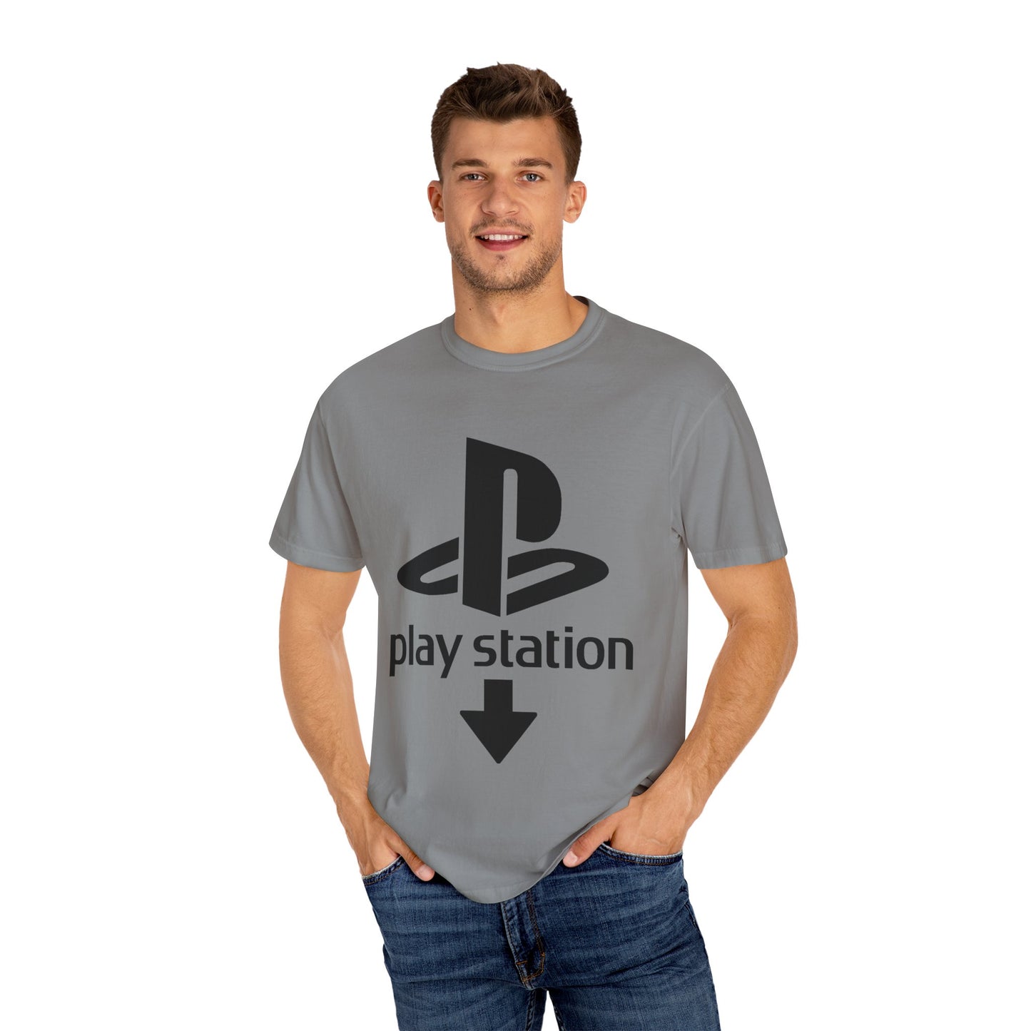 Funny - PlayStation - down arrow -