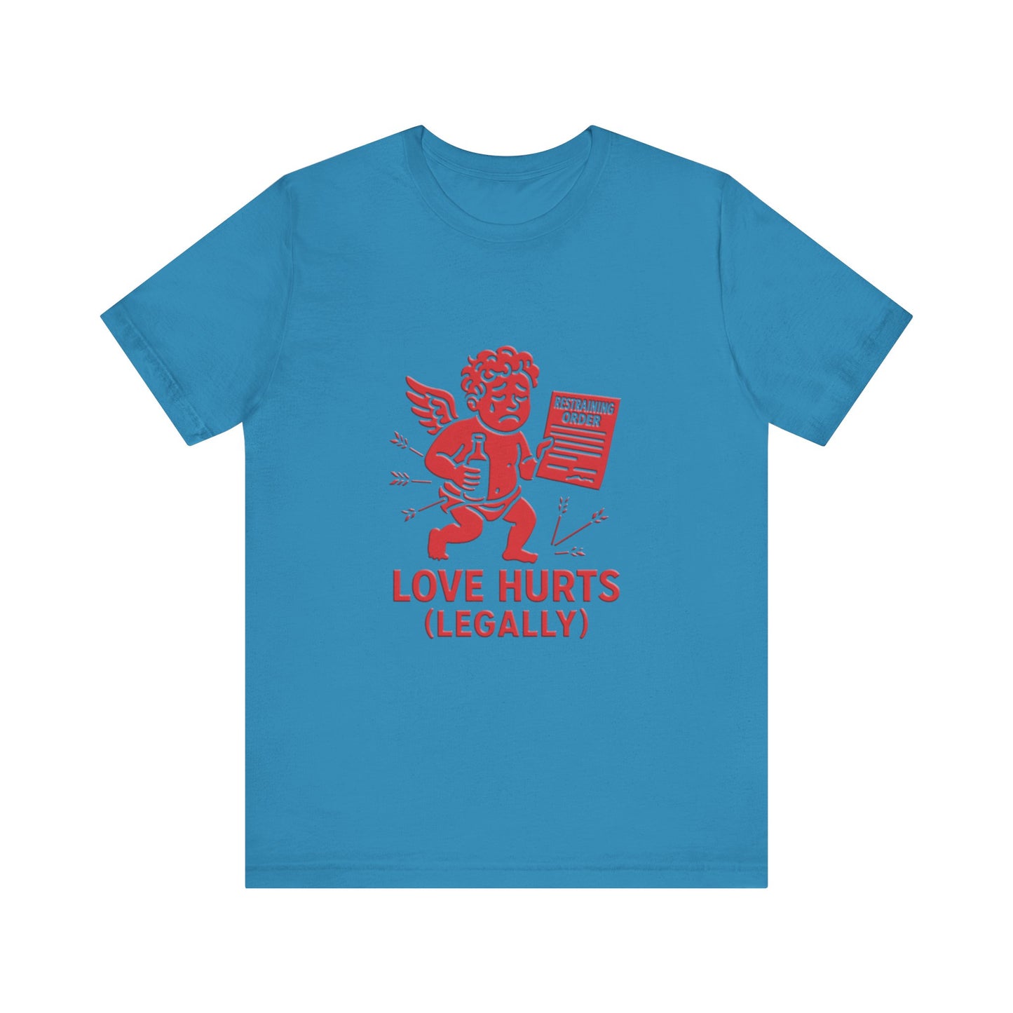 Love Hurts Legally T-Shirt - Funny Lawyer Gift Tee