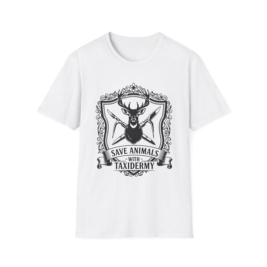 Funny Animal Rights T-Shirt - Taxidermy Humor Tee