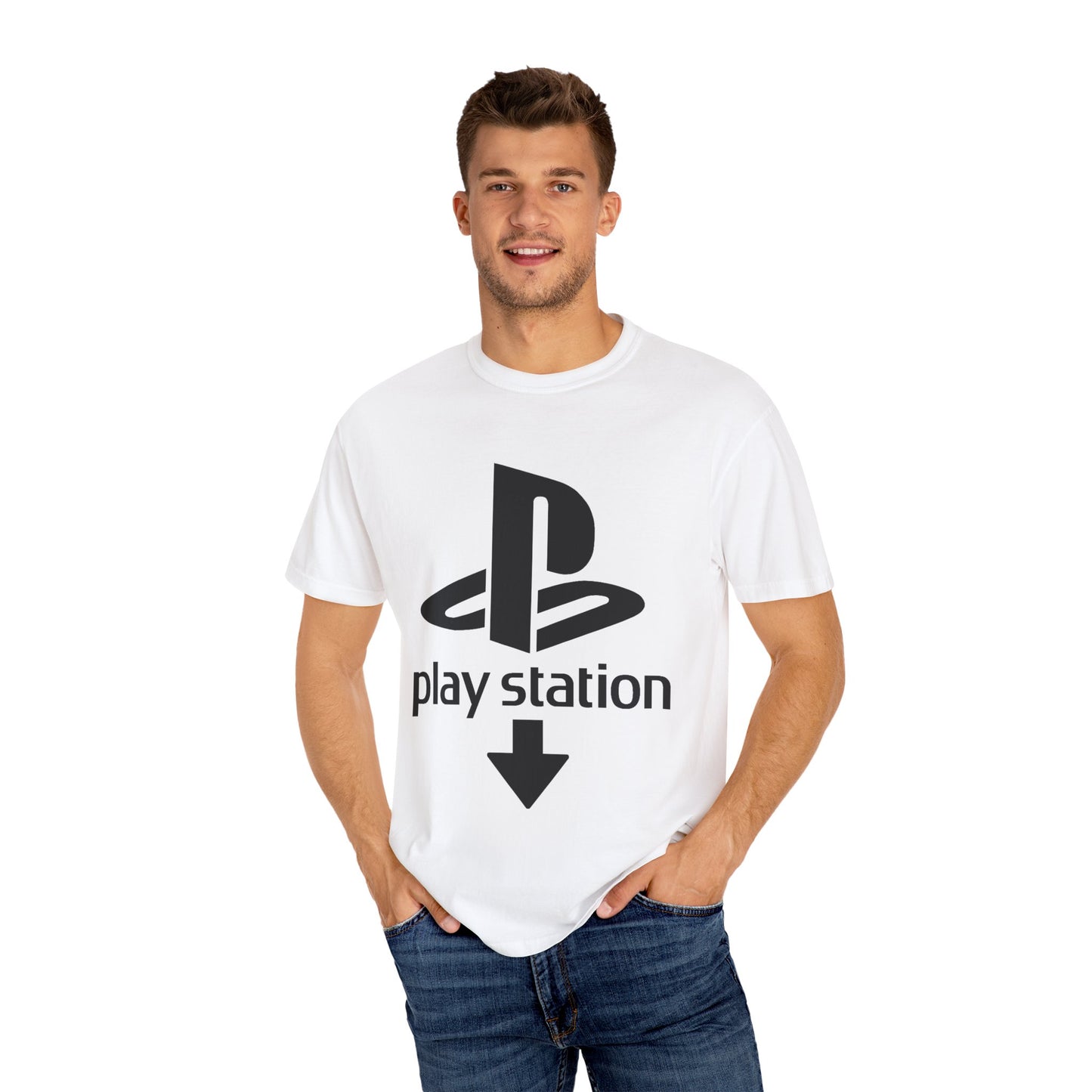 Funny - PlayStation - down arrow -