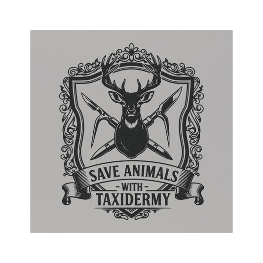 Funny Taxidermy Car Magnet -