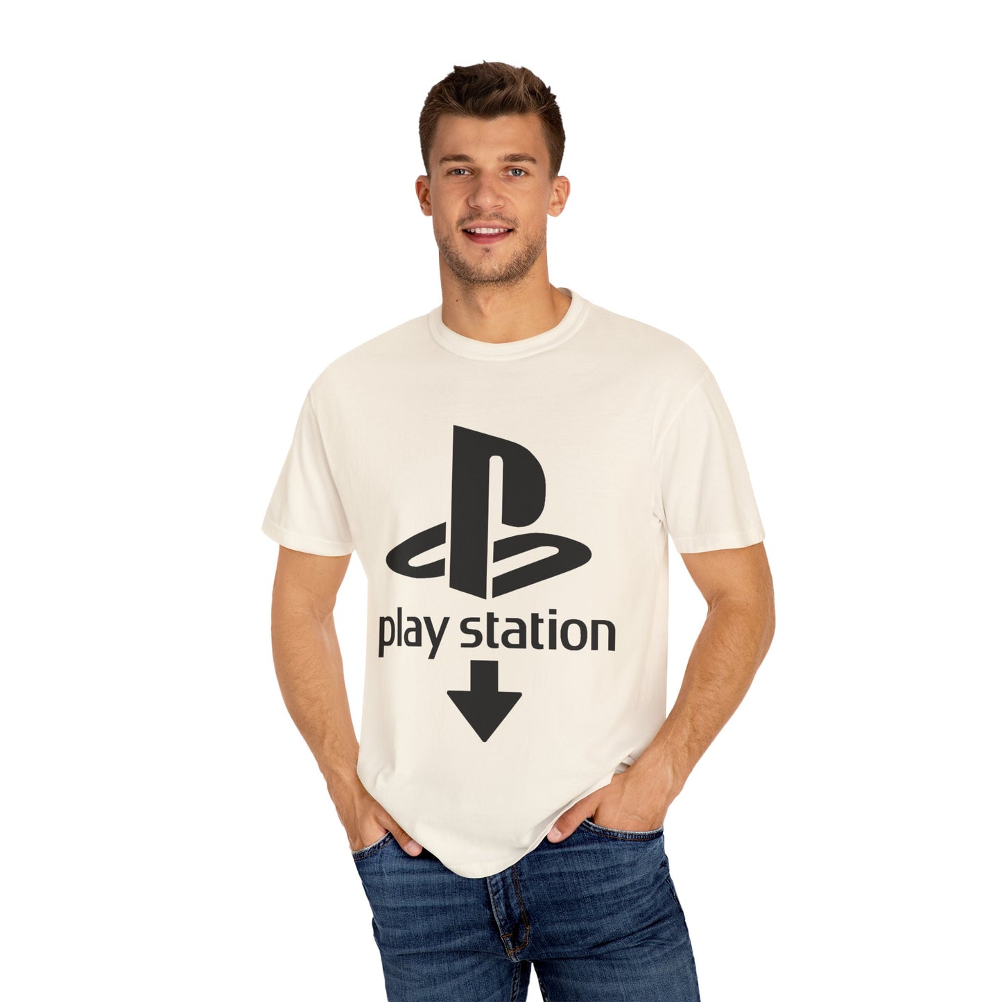 Funny - PlayStation - down arrow -