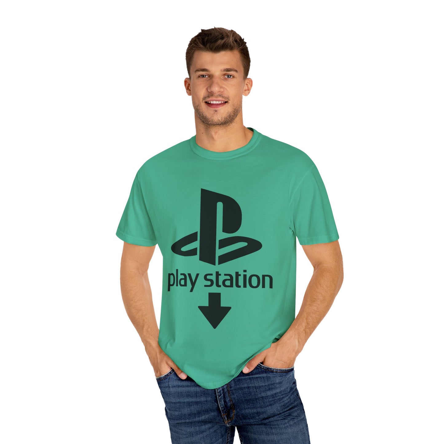 Funny - PlayStation - down arrow -
