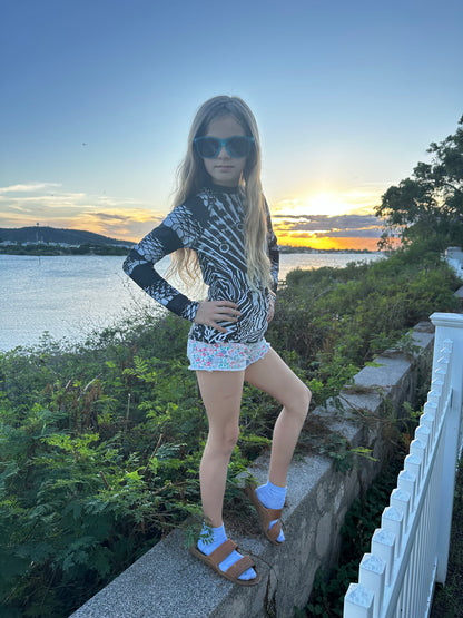 Youth Apex Predator Sun Protection Rash Guard (swim shirt)